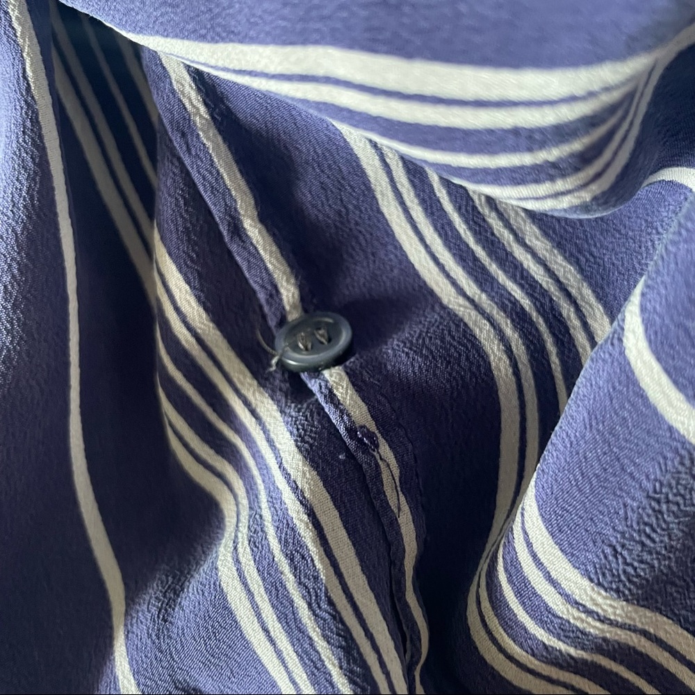 MADEWELL mulberry silk striped tunic - Picture 5 of 8